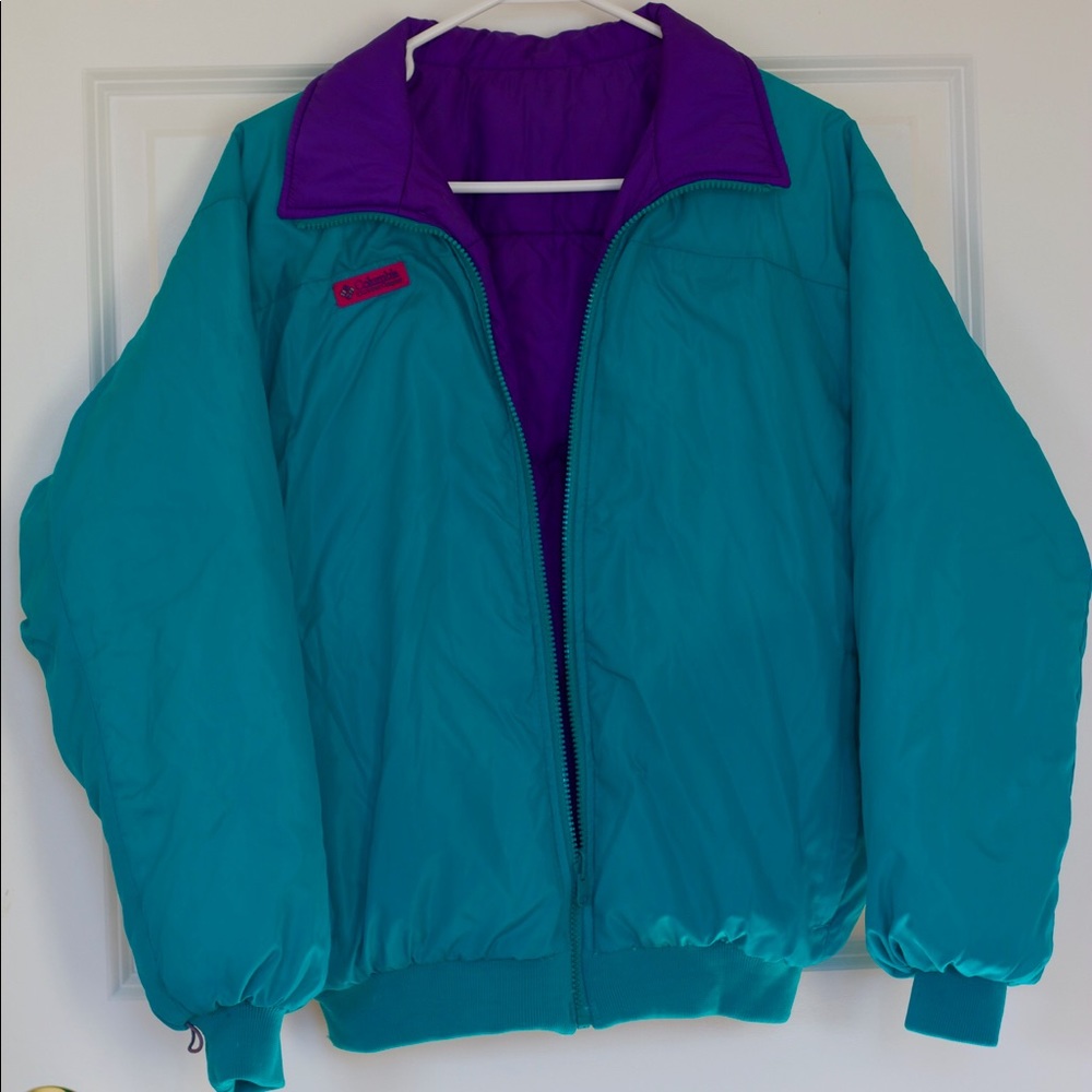Vintage 90s Reversible Columbia Ski Jacket